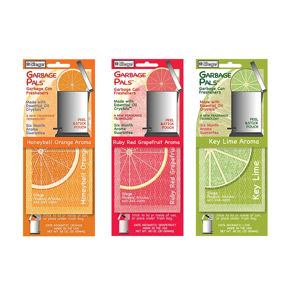 1 Siege Garbage Pals Can Freshener 6 Months Long Lasting Home Fresh Scent Aroma