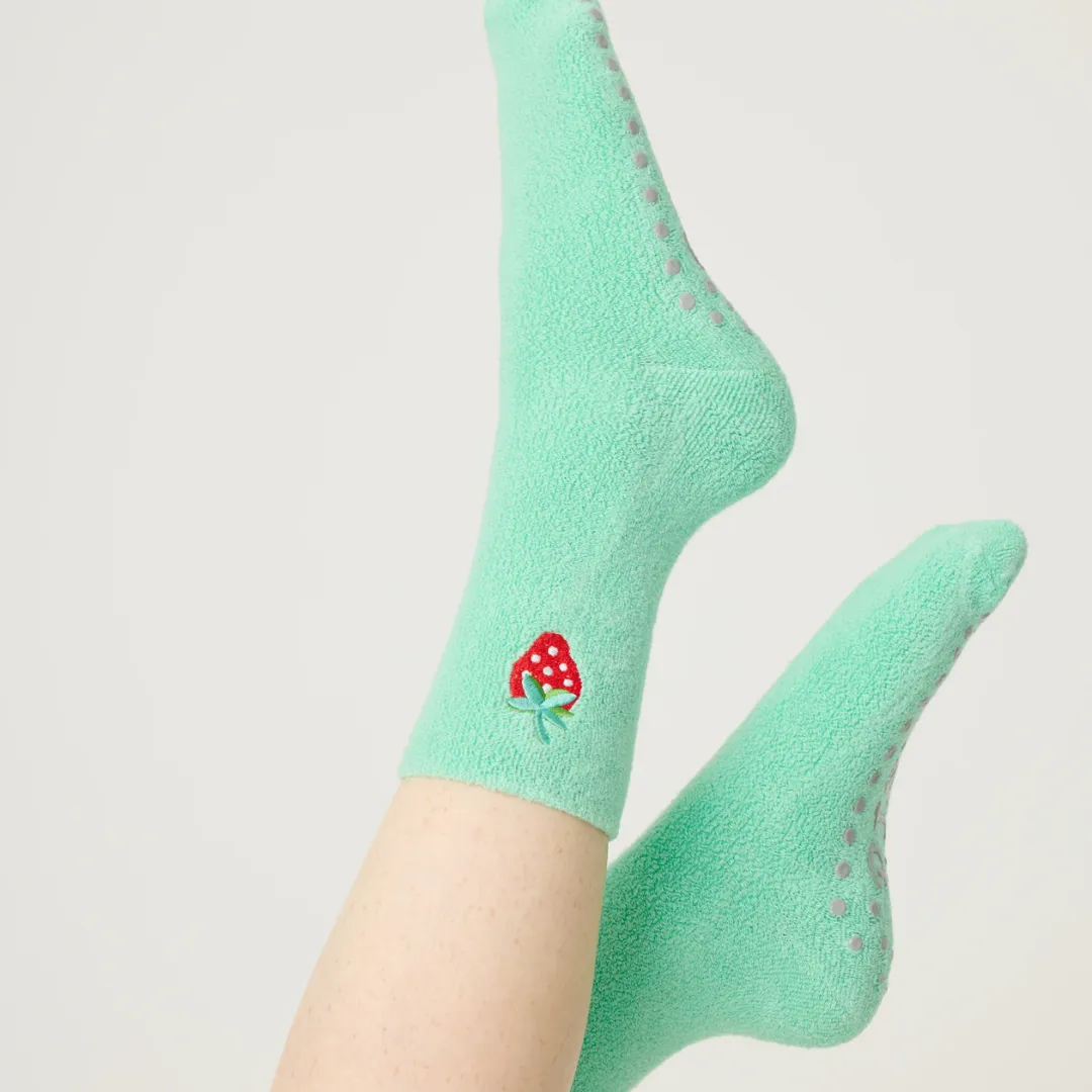 Farmers Market Terry Mini Crew (Green)