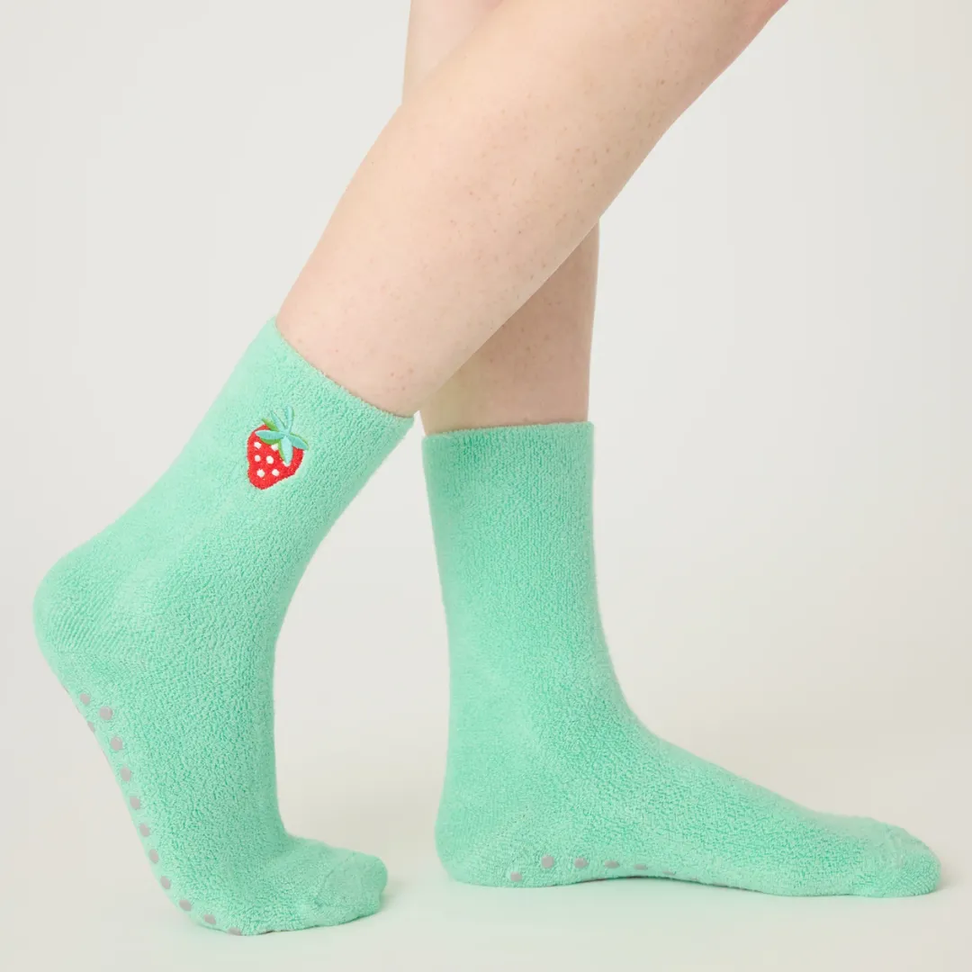 Farmers Market Terry Mini Crew (Green)