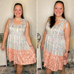 Floral Tiered Dress