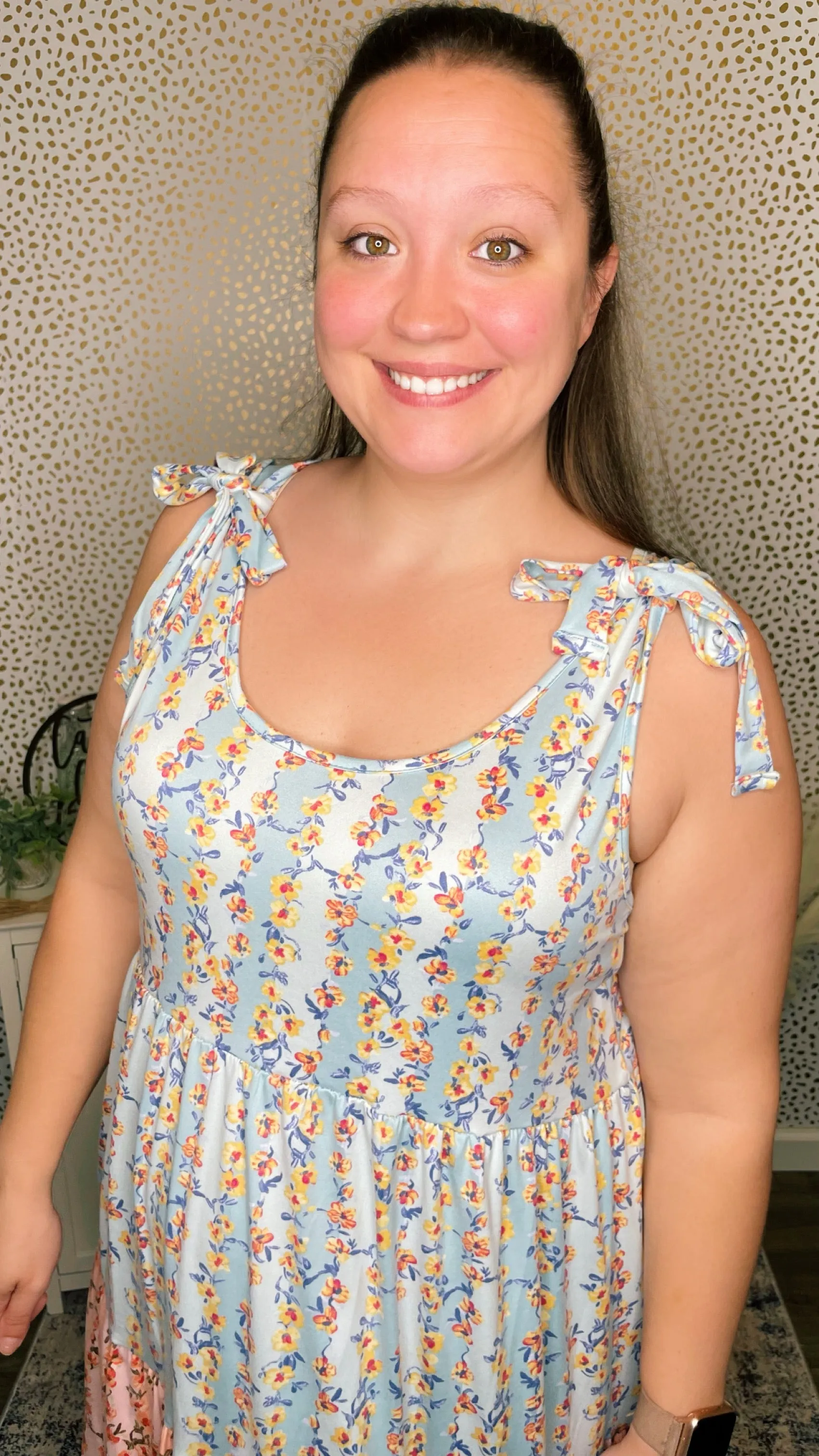 Floral Tiered Dress