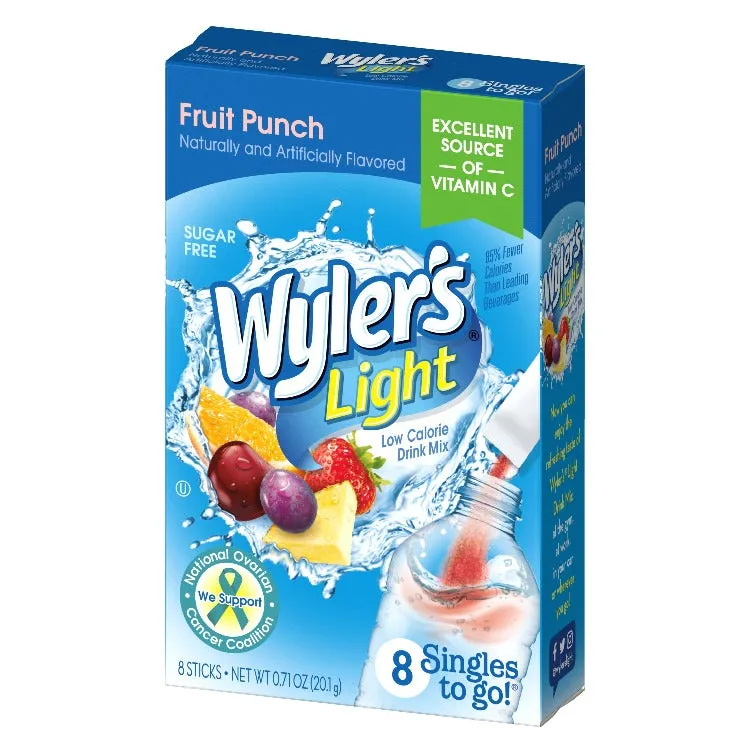 Fruit Punch Sugar-Free Singles To Go Drink Mix