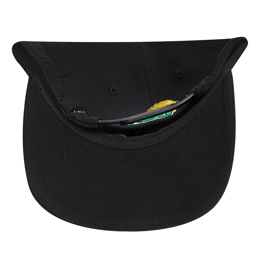 KENTUCKY STATE UNIVERSITY CLASSIC UNISEX STACKED LOGO WOOL SNAPBACK (BLACK)