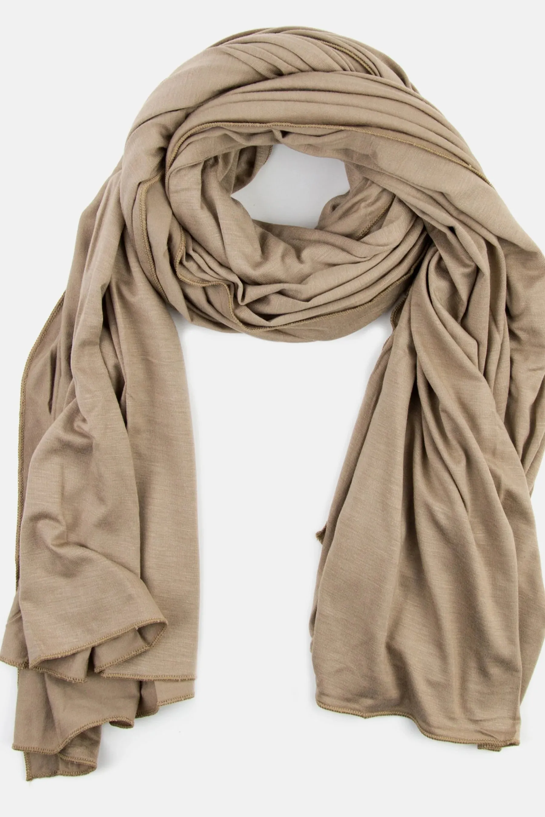 Luxury Jersey Hijab - Caffe