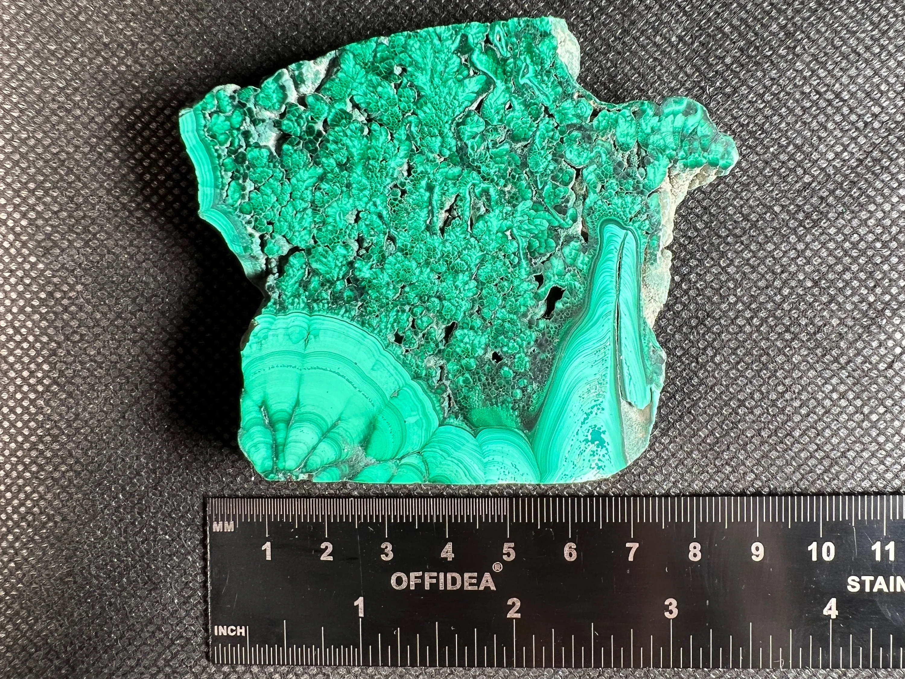 MALACHITE Crystal Slab - Green Malachite Stone, Jewelry Making, Unique Gift, Home Decor, 50406
