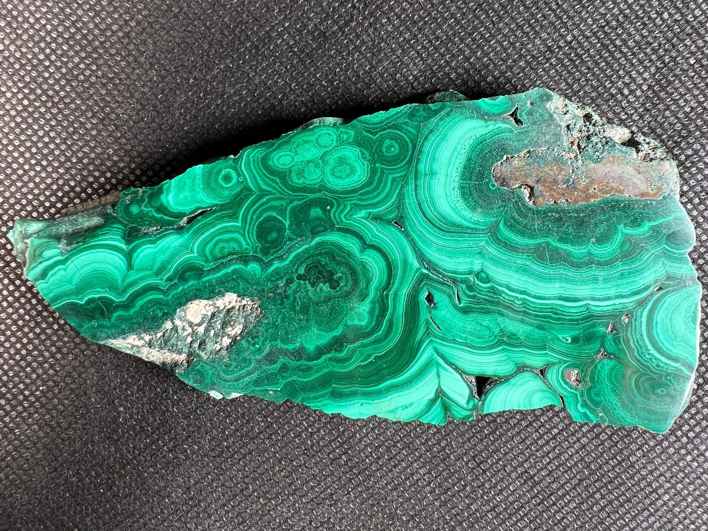 MALACHITE Crystal Slab - Green Malachite Stone, Jewelry Making, Unique Gift, Home Decor, 50411