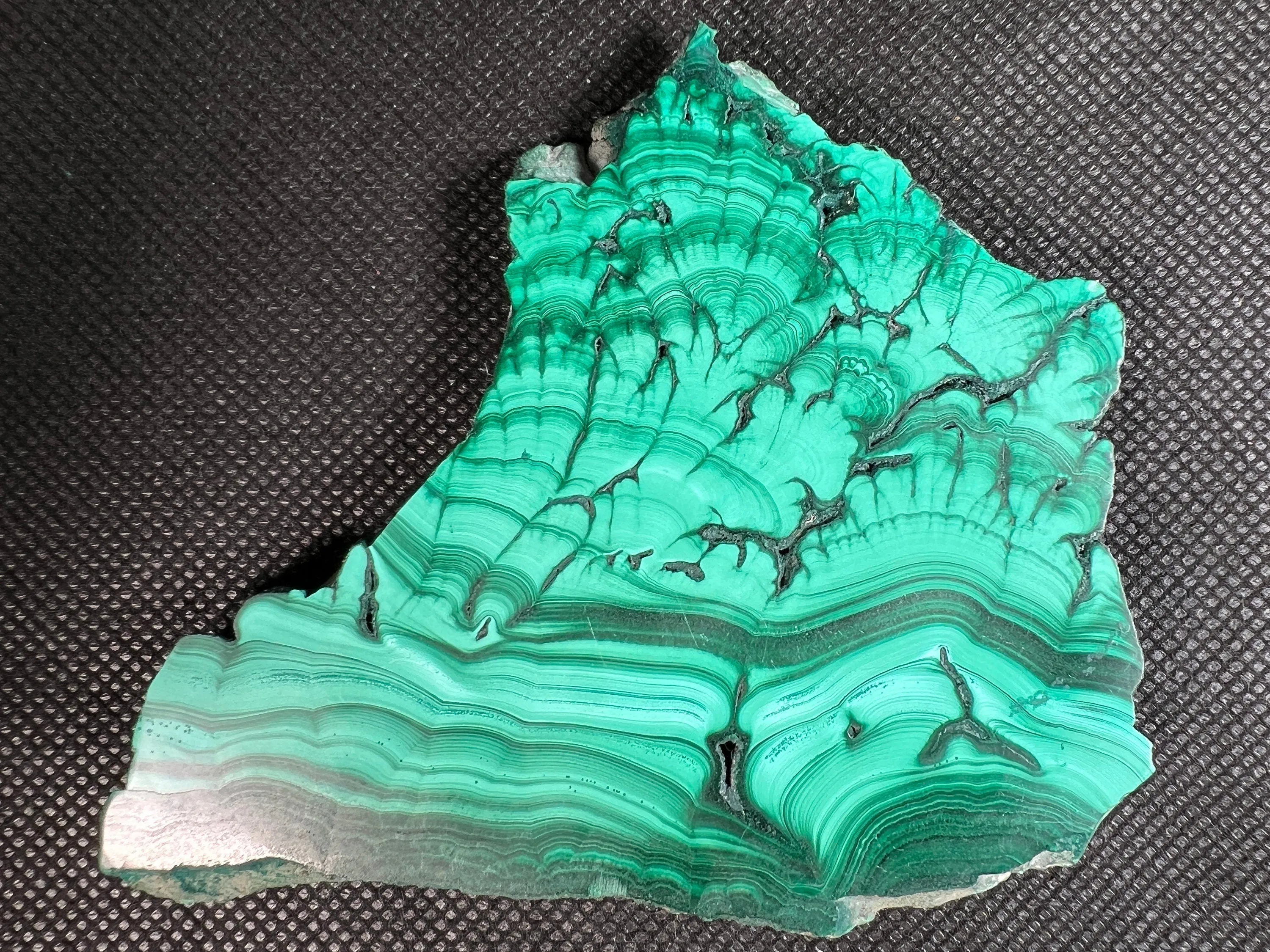 MALACHITE Crystal Slab - Green Malachite Stone, Jewelry Making, Unique Gift, Home Decor, 50423