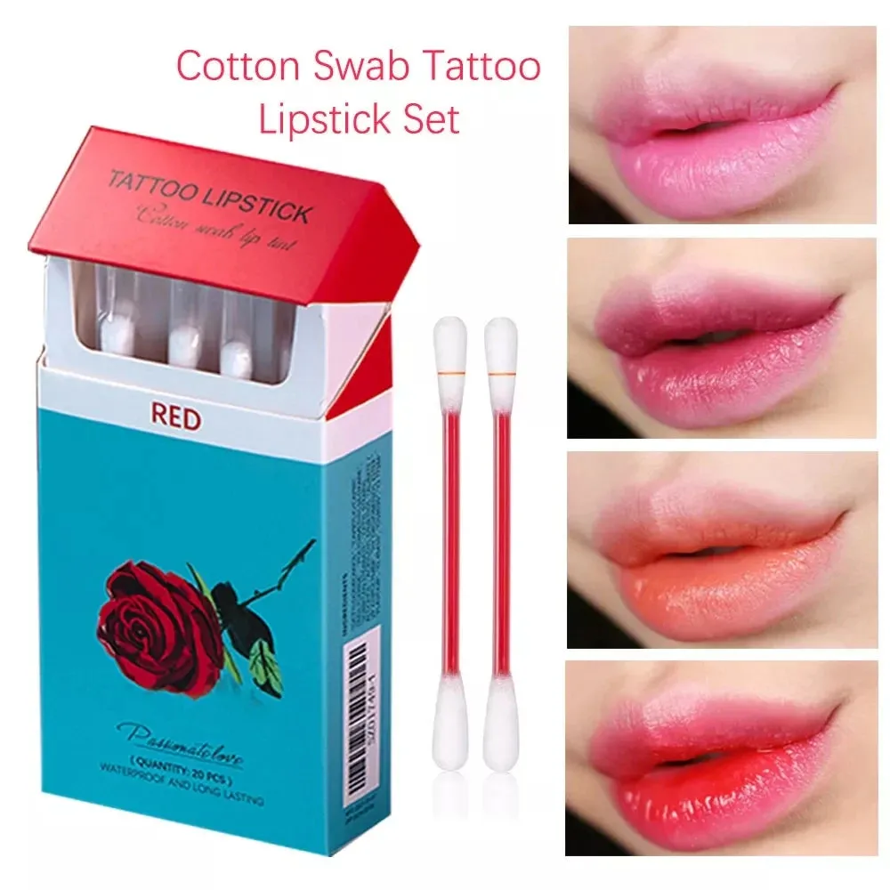 Non-Stick Long-Lasting Waterproof and Kiss-proof Lip Durable Lip Stain Set