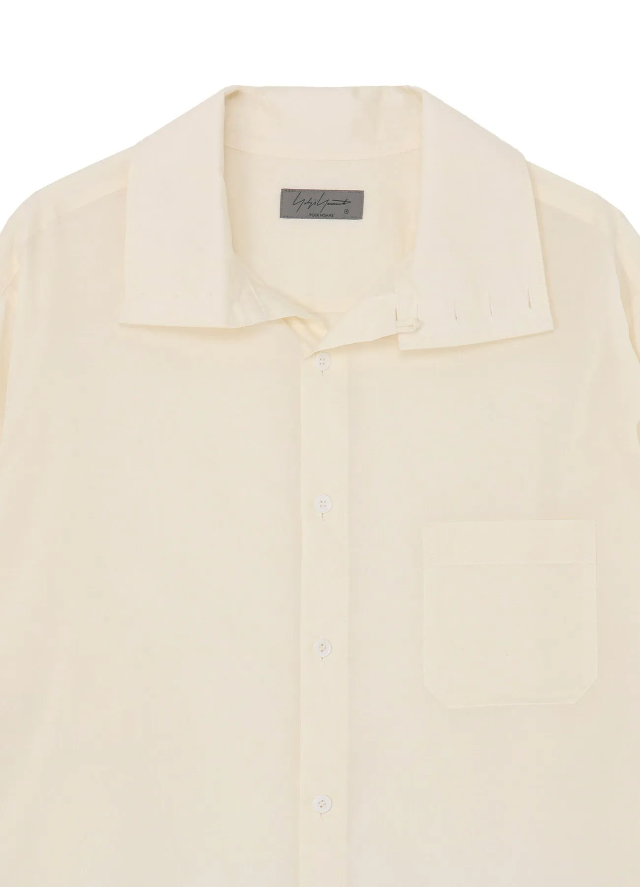 PIECE UNIQUE/AOYAMAC/LAWN STAND COLLAR BLOUSE