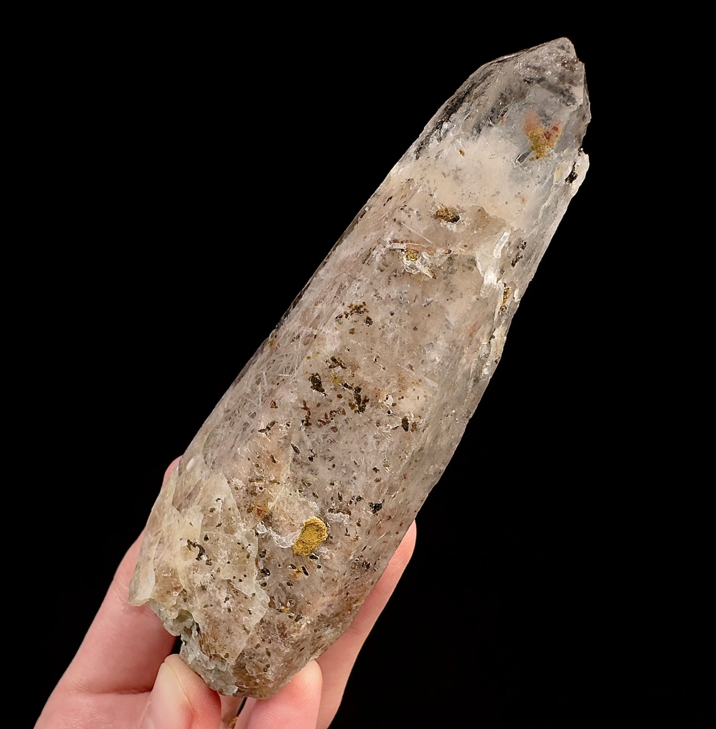 Raw WITCHES FINGER QUARTZ Crystal - Raw Rocks and Minerals, Home Decor, Unique Gift, 53285
