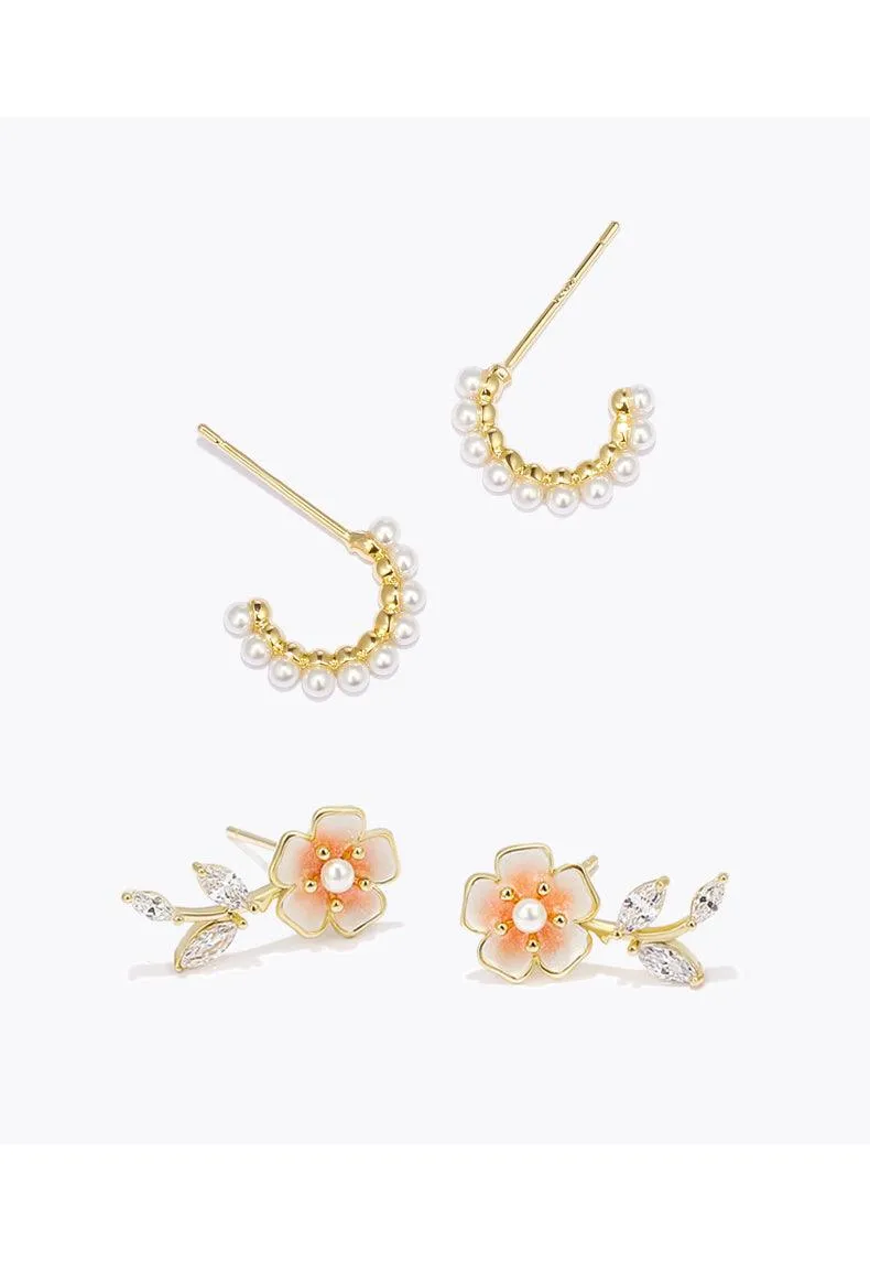 Trendy And Unique Flower Earrings For Women