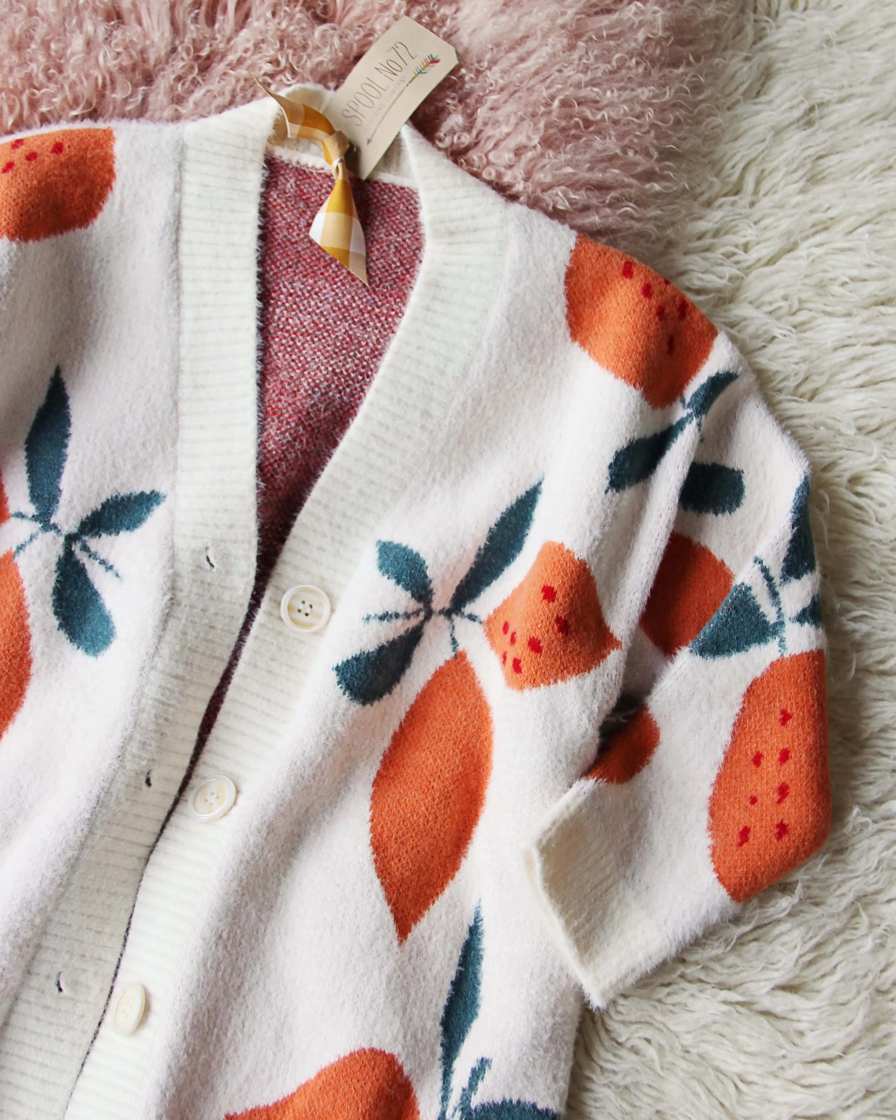 Tutti Fruity Cardigan Sweater