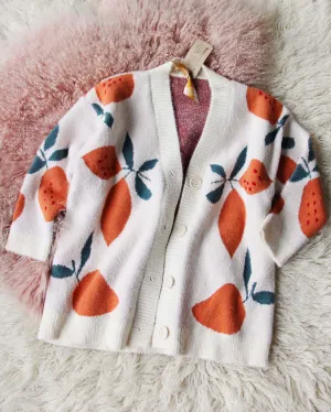 Tutti Fruity Cardigan Sweater