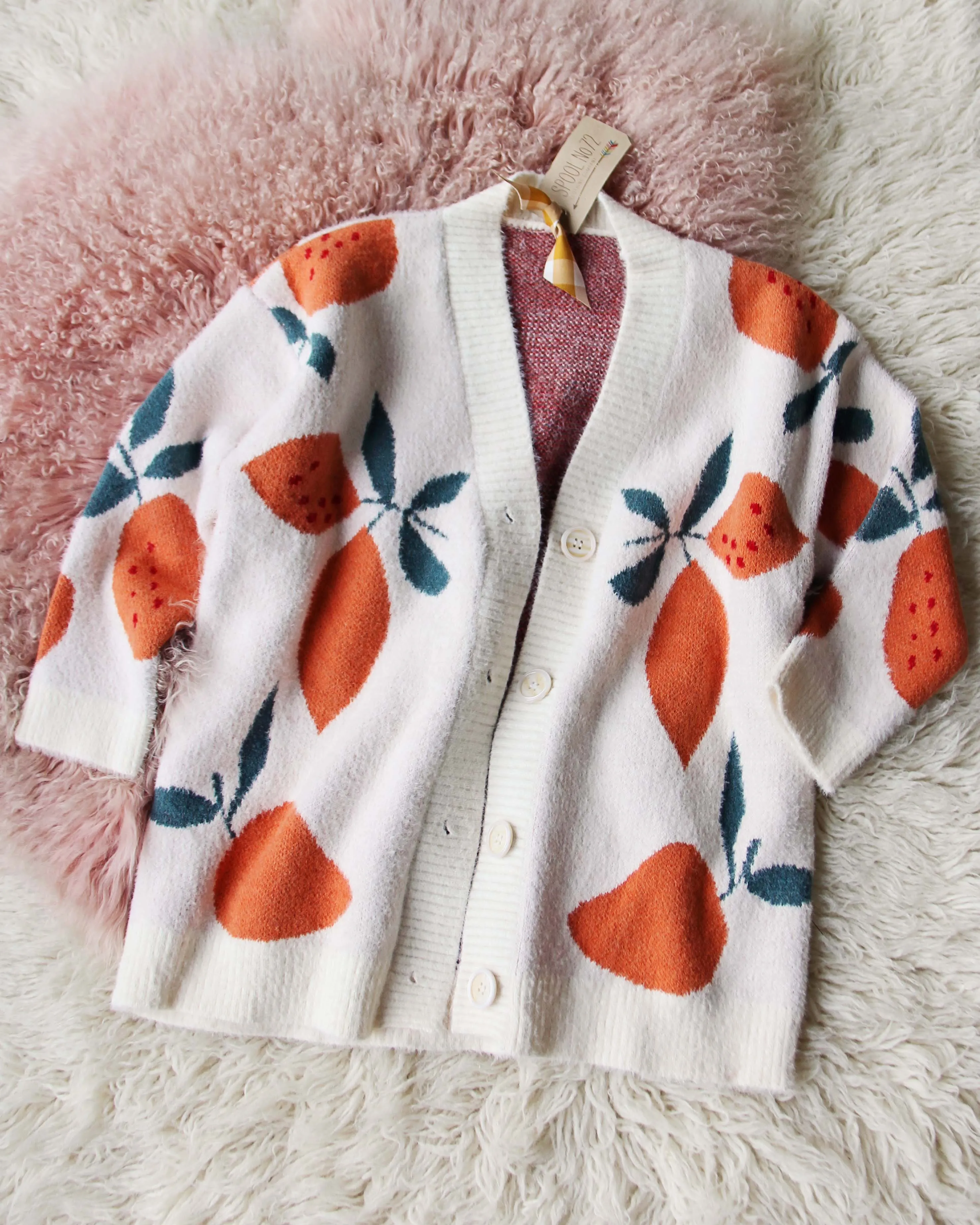 Tutti Fruity Cardigan Sweater