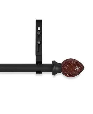 Unique Resin Acorn Decorative Curtain Rod