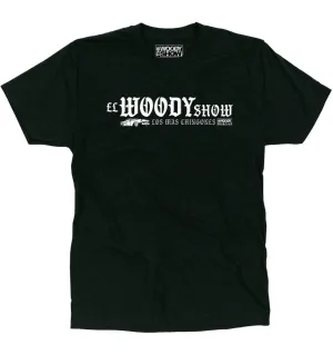 Woody Show 'Los Mas Chingones' Unisex Tee - Black